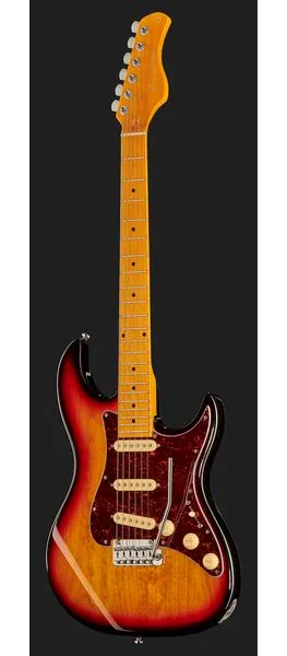 Larry Carlton S5 3-Tone Sunburst, yksityiskohta 2