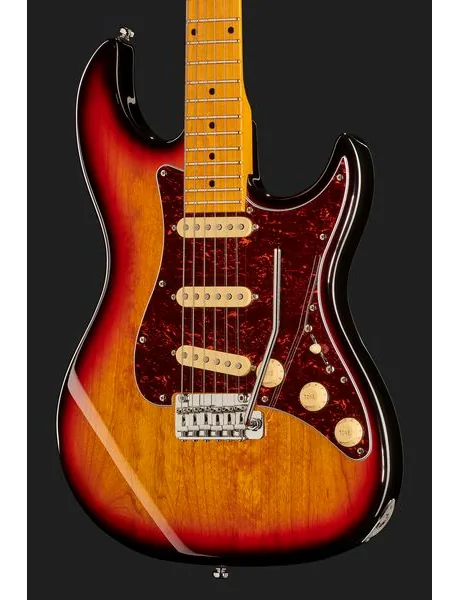 Larry Carlton S5 3-Tone Sunburst, yksityiskohta 4