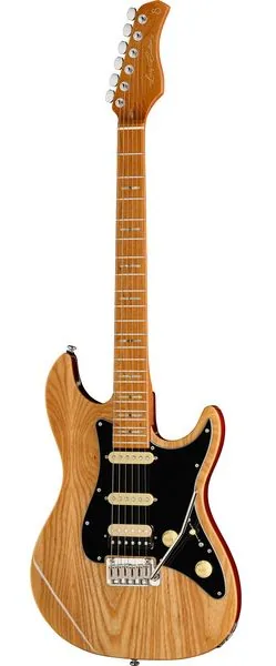 Larry Carlton S7 Ash Top Natural edestä