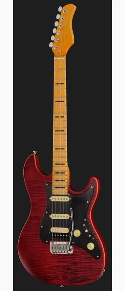 Larry Carlton S7 FM See Thru Red New Gen, yksityiskohta 2