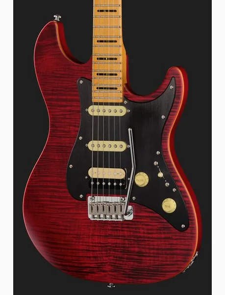 Larry Carlton S7 FM See Thru Red New Gen, yksityiskohta 4
