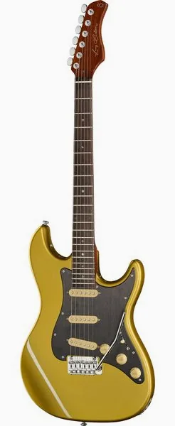 Larry Carlton S7 Metallic Gold New Gen edestä