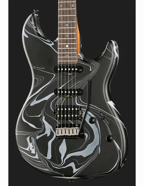 Larry Carlton S7 SW Black Swirl, yksityiskohta 4