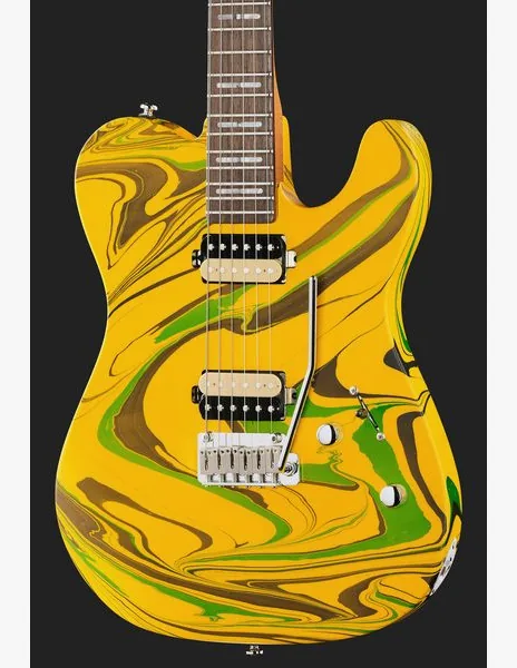 Larry Carlton T7 SW Yellow Swirl, yksityiskohta 4