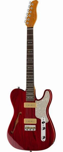 Larry Carlton T7TM See Through Red edestä