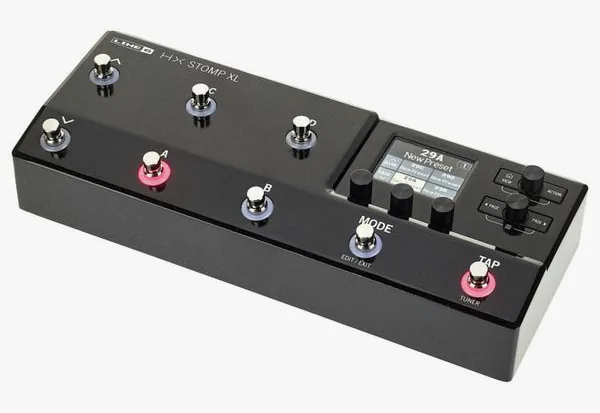 Line6 HX Stomp XL, yksityiskohta 2