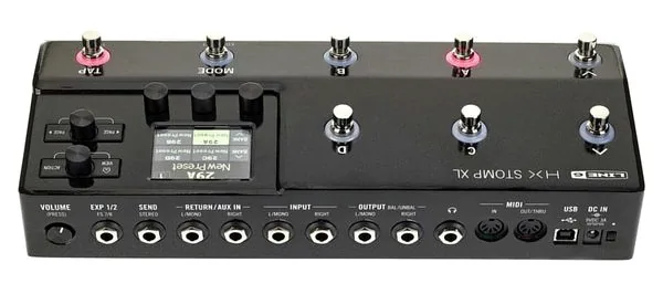Line6 HX Stomp XL, yksityiskohta 5