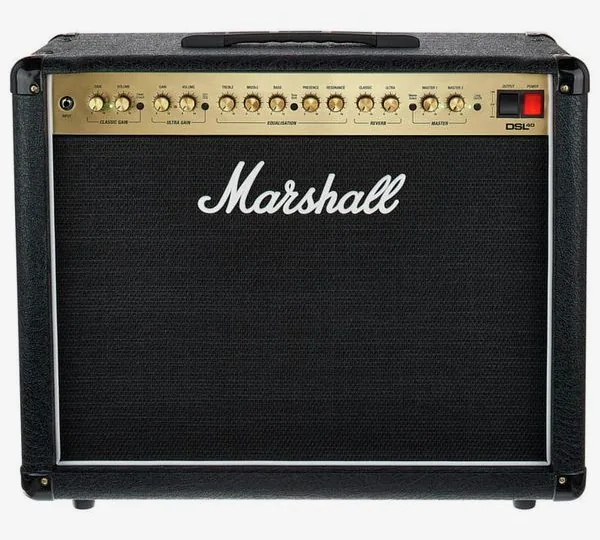 Marshall DSL40CR, yksityiskohta 3