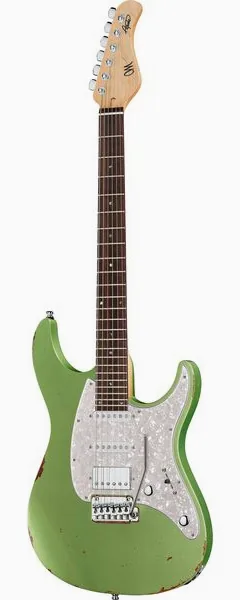Mayones Guitars Aquila Aged V24 6 MMCG edestä