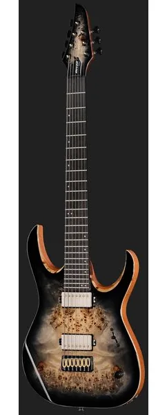 Mayones Guitars Duvell Elite 7 Baritone TBB, yksityiskohta 2