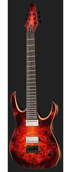 Mayones Guitars Duvell Elite 7 LBS, yksityiskohta 2