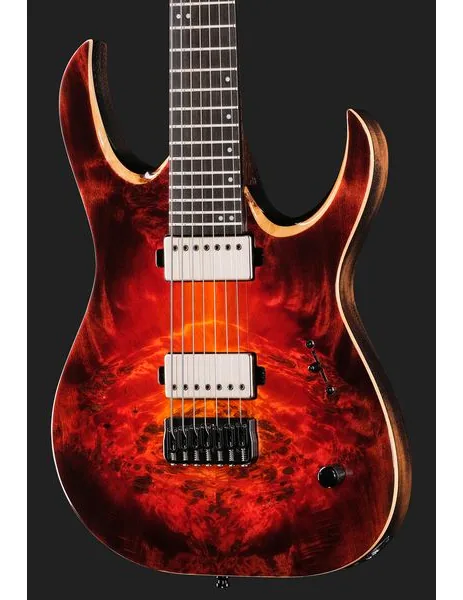 Mayones Guitars Duvell Elite 7 LBS, yksityiskohta 4