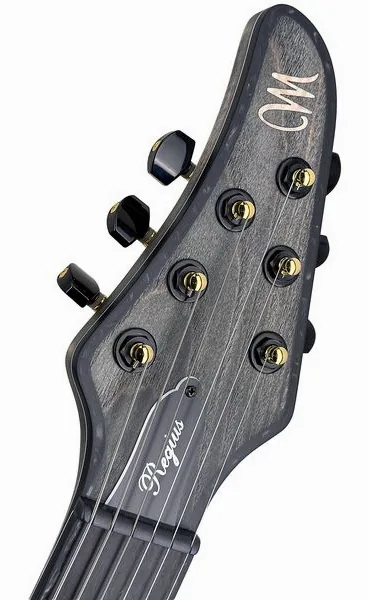 Mayones Guitars Regius 6 Gothic NAMM'26, yksityiskohta 5