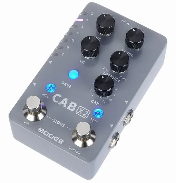 Mooer Cab X2 edestä