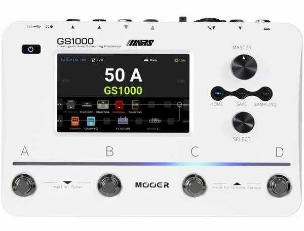 Mooer GS1000 Amp Sampling, yksityiskohta 5