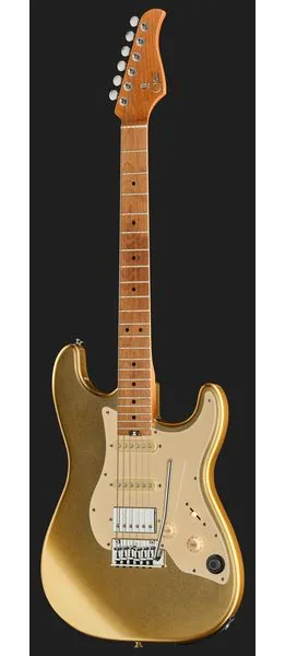 Mooer GTRS Guitar Standard S801 Gold, yksityiskohta 2