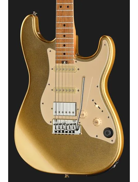Mooer GTRS Guitar Standard S801 Gold, yksityiskohta 4