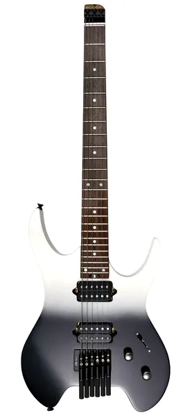 Mooer MHL50 Headless Black-White edestä