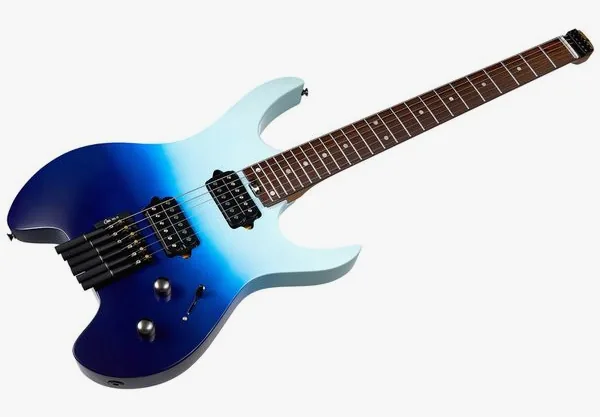 Mooer MHL50 Headless Sky Blue, yksityiskohta 3