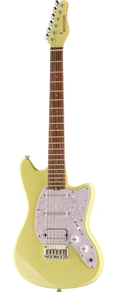 Mooer MLT10 Guitar - Candy Yellow edestä