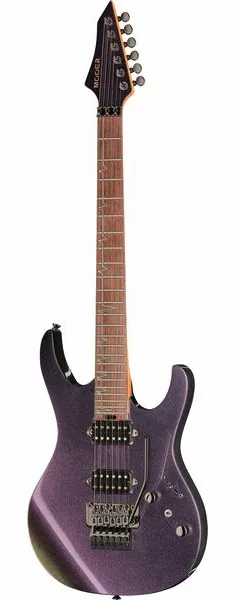 Mooer MMT100 FR Guitar Aurora Pink edestä