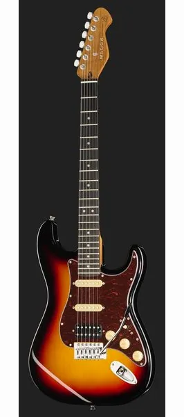 Mooer MSC10 Pro Guitar Sunburst, yksityiskohta 2