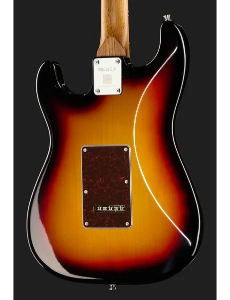 Mooer MSC10 Pro Guitar Sunburst, yksityiskohta 5