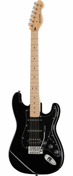 Mooer MSC11 Pro Guitar Black edestä