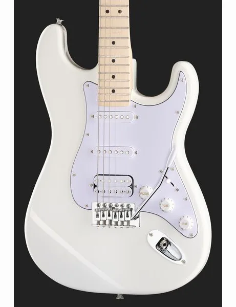 Mooer MSC11 Pro Guitar Polar White, yksityiskohta 4