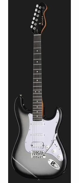 Mooer MSC12 Pro Guitar Iron Silver, yksityiskohta 2