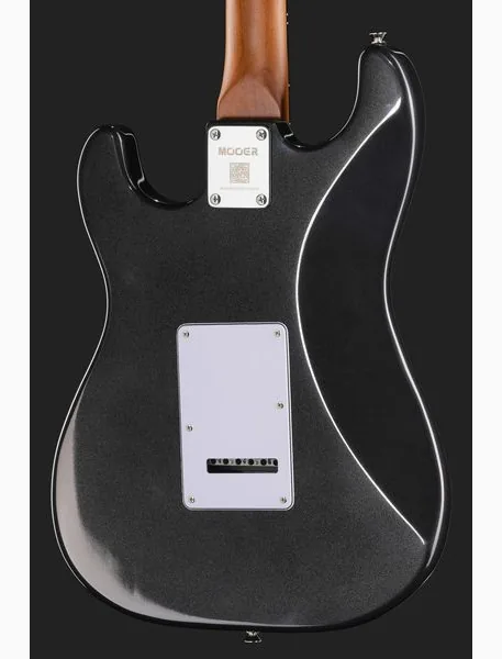 Mooer MSC12 Pro Guitar Iron Silver, yksityiskohta 5