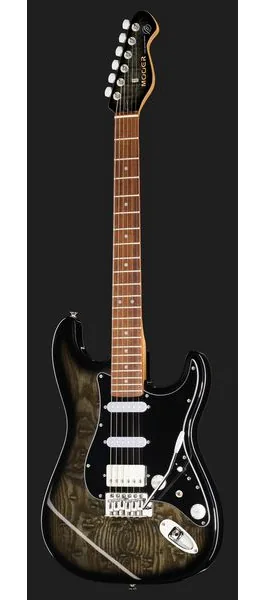 Mooer MSC20 Pro Guitar Black Burst, yksityiskohta 2