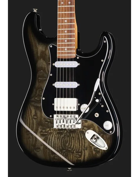 Mooer MSC20 Pro Guitar Black Burst, yksityiskohta 4