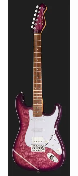 Mooer MSC20 Pro Guitar Prune Purple, yksityiskohta 2