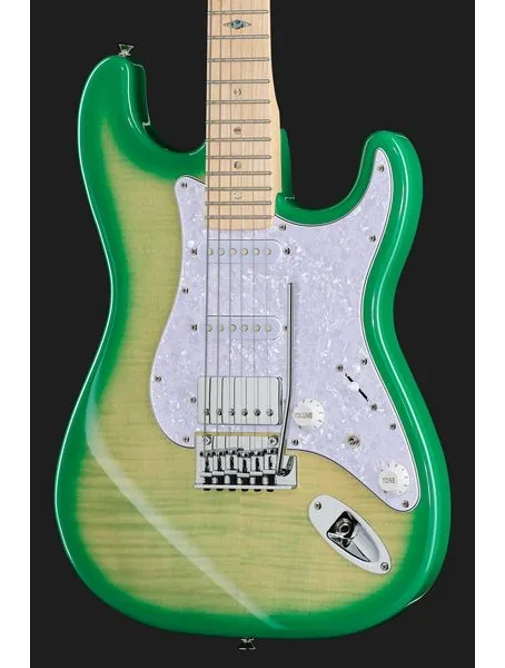Mooer MSC30 Pro Guitar Lemon Green, yksityiskohta 4