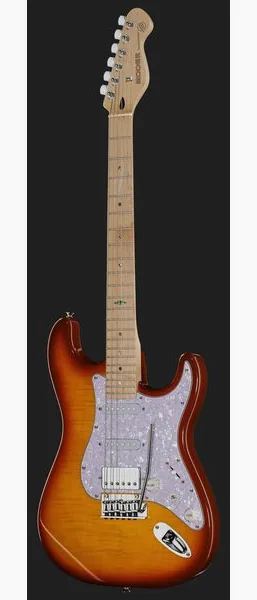 Mooer MSC30 Pro Guitar Rose Purple, yksityiskohta 2