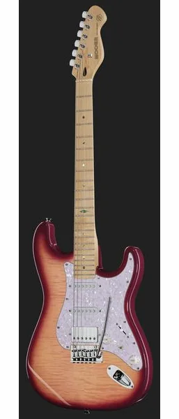 Mooer MSC30 Pro Guitar Sunset Red, yksityiskohta 2