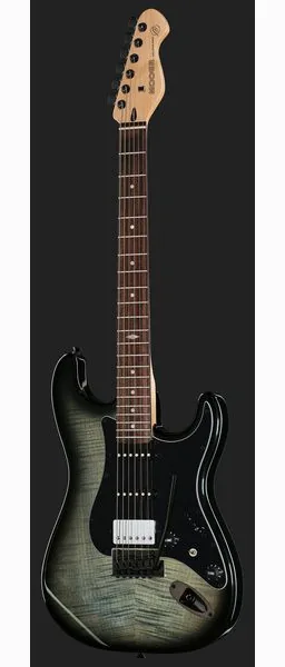 Mooer MSC31 Pro Guitar Grey Burst, yksityiskohta 2