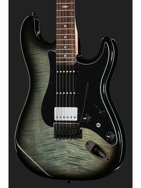 Mooer MSC31 Pro Guitar Grey Burst, yksityiskohta 4