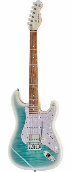 Mooer MSC41 Pro Guitar Dreamy Blue edestä