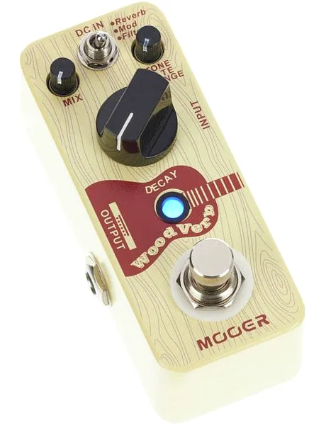 Mooer Woodverb Acoustic Reverb, yksityiskohta 4