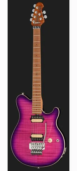 Music Man Axis Ollalieberry Flame, yksityiskohta 2