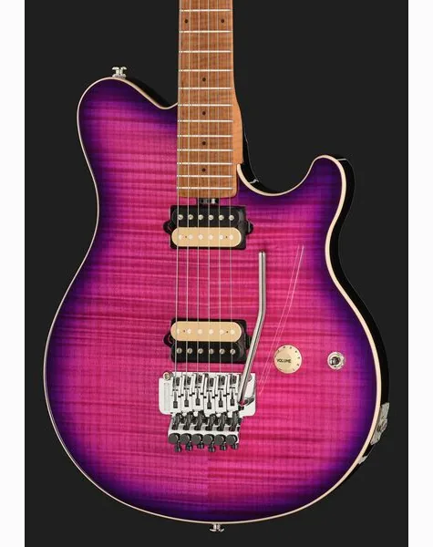 Music Man Axis Ollalieberry Flame, yksityiskohta 4
