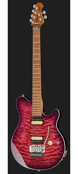 Music Man Axis Ollalieberry Quilt, yksityiskohta 2