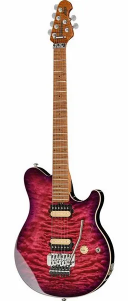Music Man Axis Ollalieberry Quilt edestä