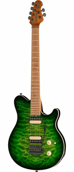 Music Man Axis Super Sport Macha Quilt edestä