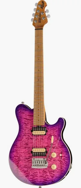 Music Man Axis Super Sport OB Quilt edestä