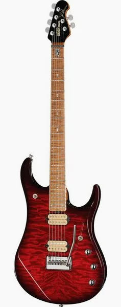 Music Man JP15 Baritone BFR Cherry CS edestä