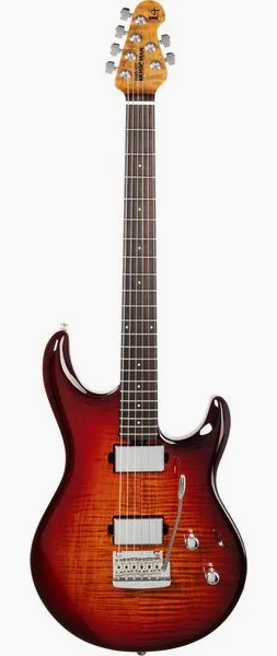 Music Man Luke IV HH Afterburn edestä
