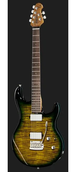 Music Man Luke IV HH Gator Burst, yksityiskohta 2